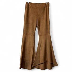 ‎Luxurious Suede Bell Bottoms